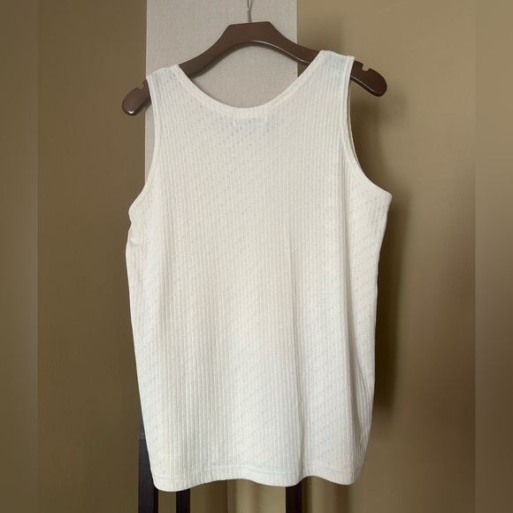 Cream Tank Top - Picture 2 of 5